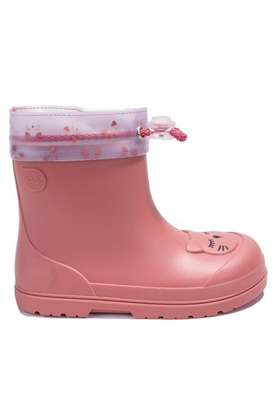 IGOR Igor W10322 - Orthopedic Girl's Rain Boots, Mendi Gatito Rose Model