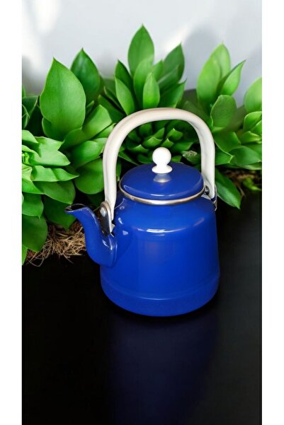 emaye market demlik suluk çoban çaydanlık 1.5 litre kırmızı vintage nostalji ...