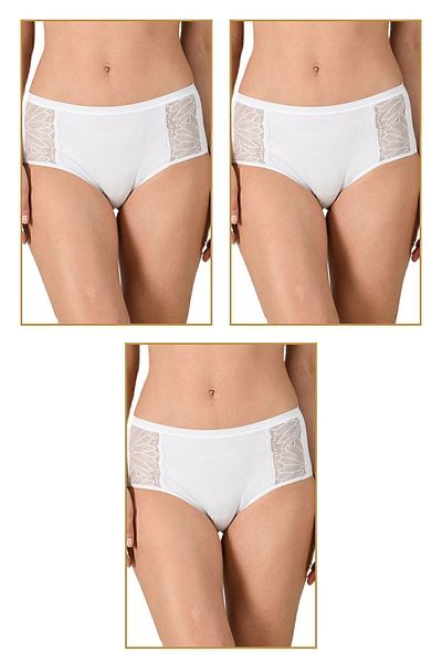 ÖZKAN underwear Özkan 25611 Pachet de 3 Chiloți Bato din bumbac Lycra din jerseu individual