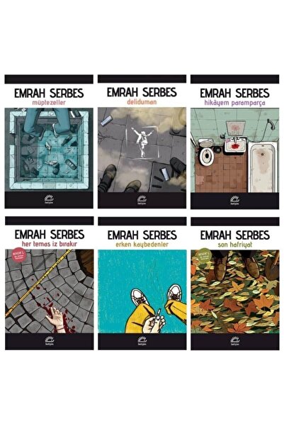 İletişim Yayınları Emrah Serbes Seti 6 Kitap