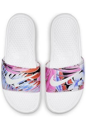 Nike Benassi Jd Flowers Printed Cicek Bask l Kad n Terlik Fiyat Yorumlar Trendyol