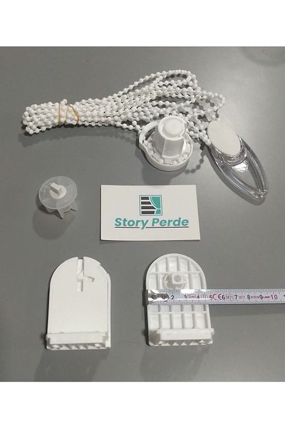 storyperde Set de mecanisme pentru zebre și jaluzele - Set de reparații pentru zebre și jaluzele compatibile cu carcasa de 4,5 cm