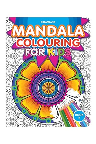 dreamland Mandala Colouring For Kids Book 2