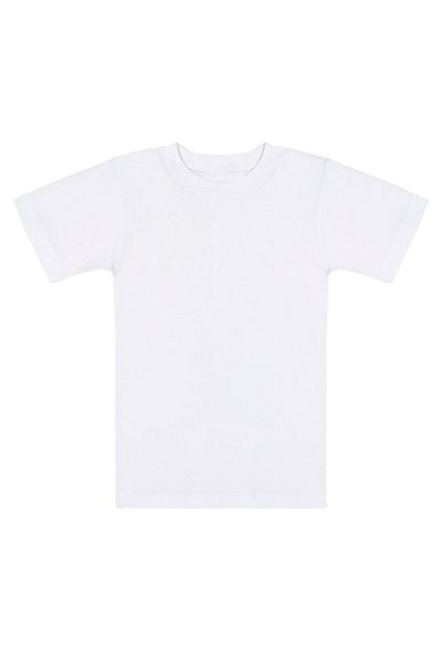 ÖZKAN underwear Boy's T-Shirt - 100% Cotton, Flexible and Comfortable Half Sleeve, Closed Neck Undershirt Özkan 0706 10 Pack