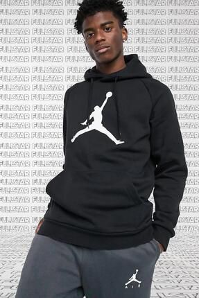 Nike Jordan Jumpman Big Logo Fleece Unisex Sweatshirt Kapu onlu Sweatshirt Siyah Fiyat Yorumlar Trendyol