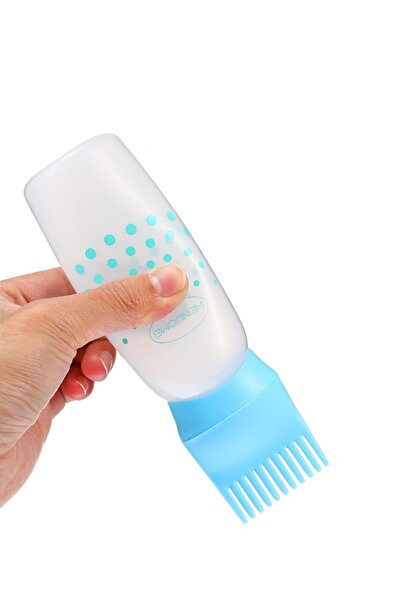 COZY SENSE زجاجة صبغ الشعر مع مشط تراجع صبغ تطبيق زجاجة الكيراتين العناية بال...