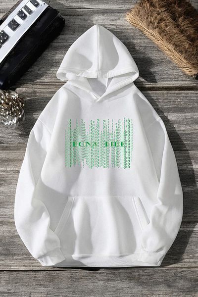 uyguntarz Φούτερ με στάμπα Bonafide Oversize
