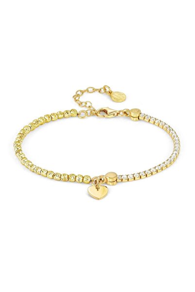 NOMİNATİON Nomination Chic&Charms Women's Bracelet Tennis Silver Heart 148616...