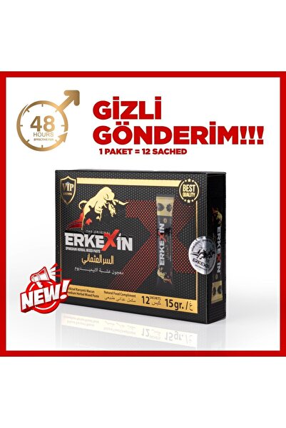 Salthima Erkexin Bitkisel Karışımlı Macun (1 KUTU 12 ŞASE)
