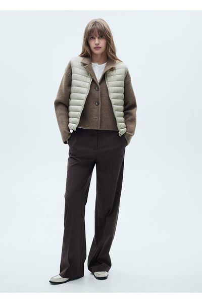 MANGO Woman Quilted Vest