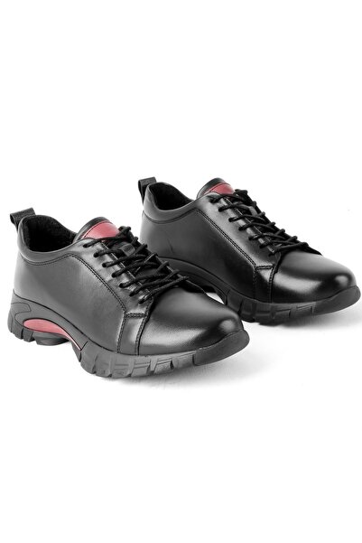 MY DERİ Forvy Women - Pantofi de iarnă cu șireturi din piele naturală 3460