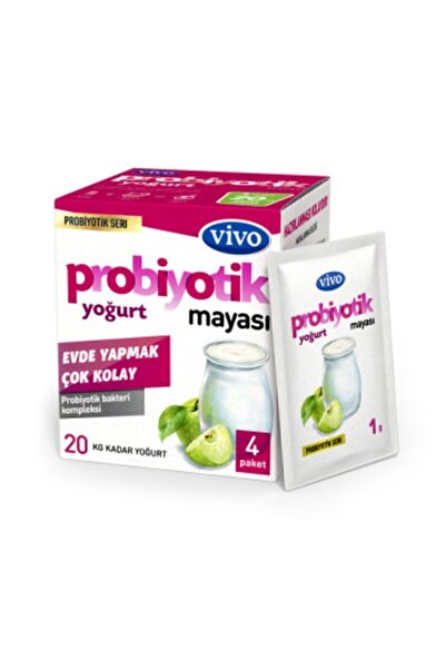 vivo Probiyotik Yoğurt Mayası 4gr (Helal Sertifikalı)