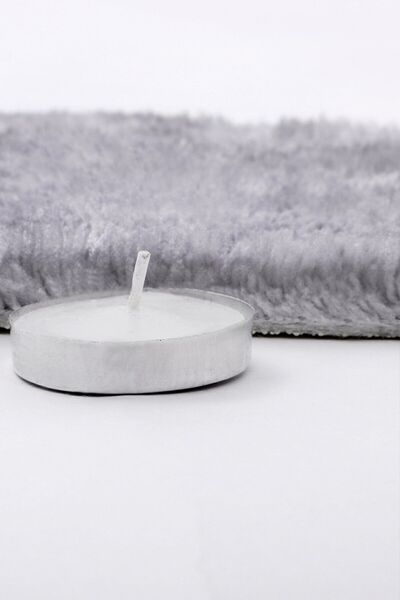 Sarar Yuvarlak Düz Renk Antrasit Gri Peluş Post Kaydırmaz Jel Taban Halı