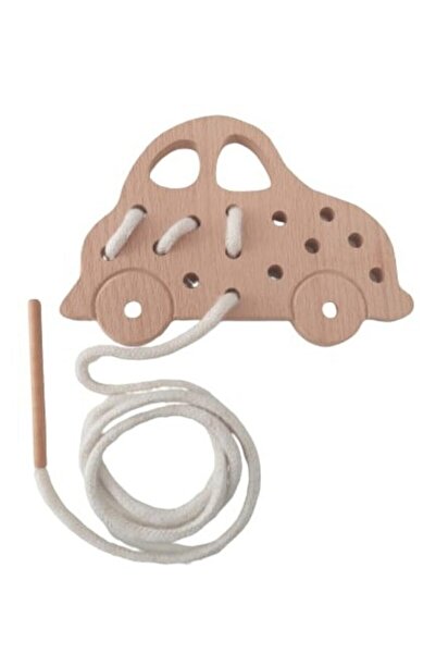 Moccotoys Montessori Thread Car