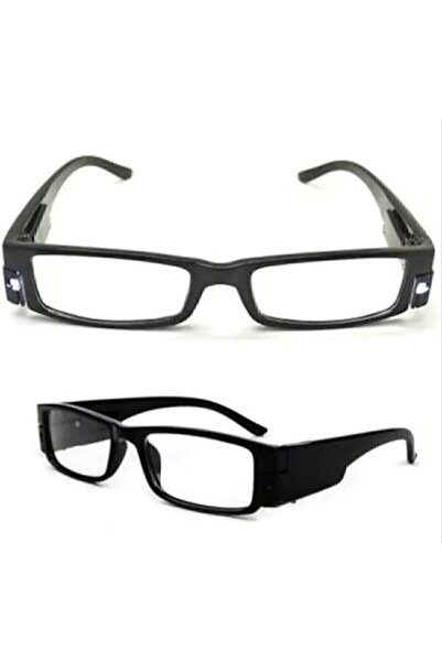 KUZEY HIRDAVAT Kitap Okuma Gözlüğü Led Işıklı Kitap Okuma Gözlüğü
