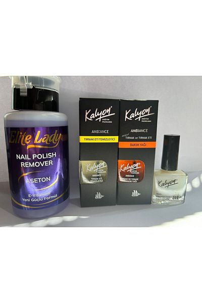 Kalyon Cuticle Temme Watch H Care Oil Set of 4 - Acetone with Pump