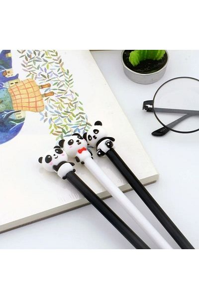 Pembe Çarşı 1 White Panda Gel Pen