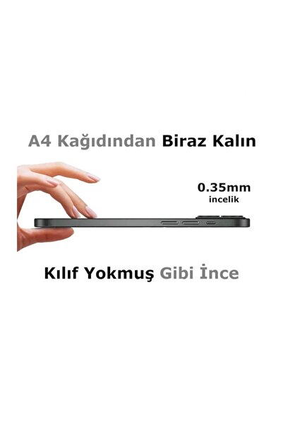 USIDE iphone 12 Ultra Ince Yarı Saydam Kılıf Mat Yüzeyli Kirlenmez Kamera Korumalı Minimalist Kapak