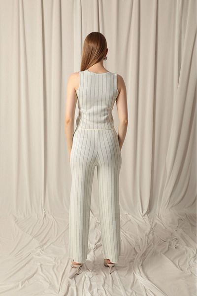 Özlem Yıldız Knitwear Vest Set