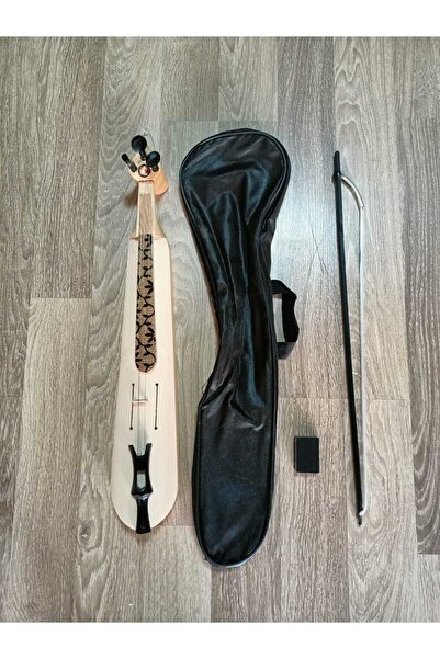 İDOL MÜZİK ALETLERİ Kemençe Profesyonel Işlemeli Tam Set Karadeniz Kemençe