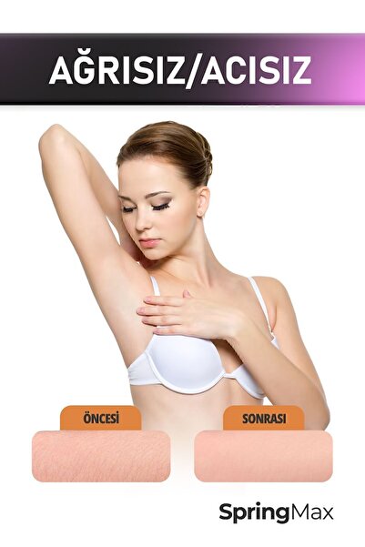 SPRİNGMAX Crystal Eraser Epilasyon Aleti Tüy Silgisi Tüy Alıcı Fiziksel Kristal Epilatör Ma