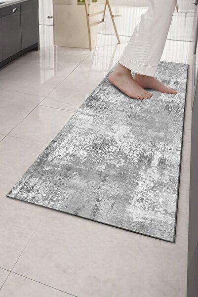 Bir Aksesuar Mutfak Halısı Desenli Dijital Baskı Yıkanabilir Kaymaz Taban Inc...