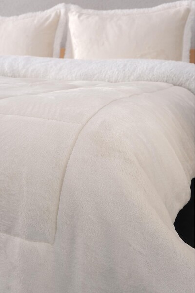 FAVORA Comforter Single Blanket Set - Cream