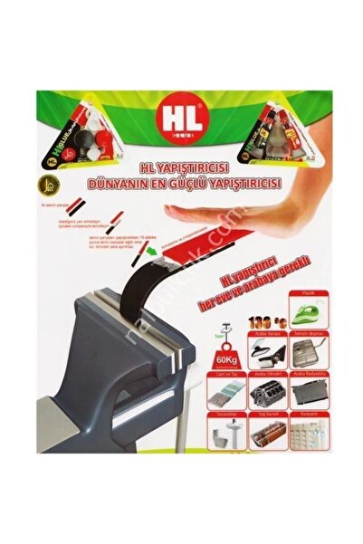 HL GLUE Süper Metal Demir Plastik Taş Seramik Yapıştırıcı 14Gr