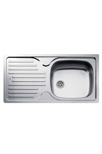 Teka İnfant 45 Paslanmaz Çelik Tek Gözlü Sol Damlalıklı Eviye (.40109764)