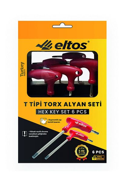 Eltos T Allen Set - Torx 6-Piece