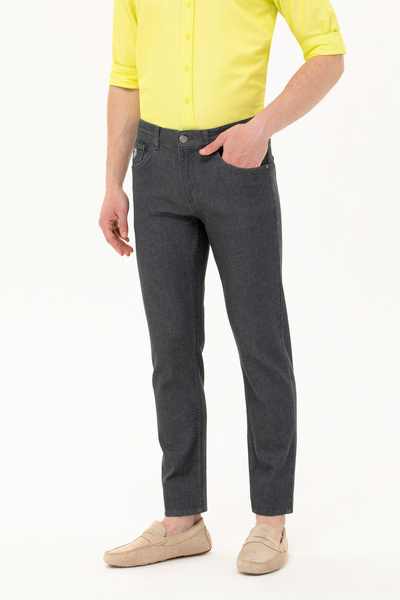 U.S. Polo Assn. Men's Dark Gray Jean Trousers 50266154 -Dn0017