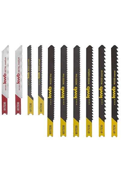 Genel Markalar Dekupaj Testere Seti 10 Parça Kutulu S30