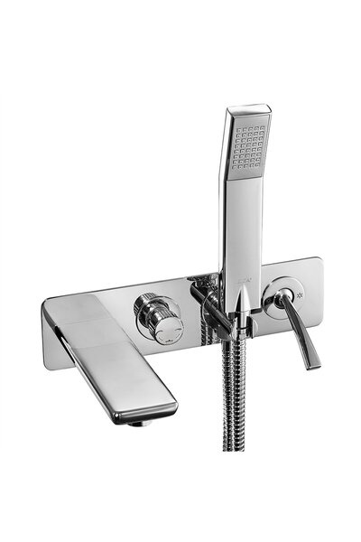 Eca E.C.A. Novita 3 Yollu Sıva Üstü Ankastre Banyo Bataryası (ECA.102167314H-K)