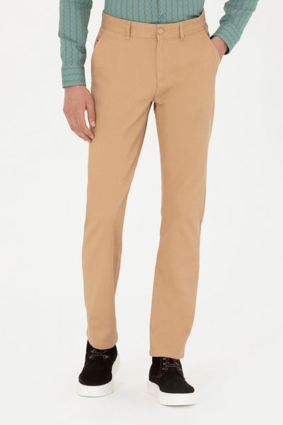 U.S. Polo Assn. Men's Camel Canvas / Chino Pants 50266089 -Vr015