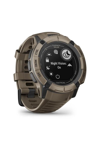 Garmin GARMIN INSTINCT 2X SOLAR TACTICAL EDITION – COYOTE TAN