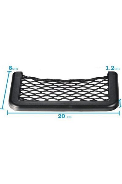 Autokit Auto Mobile Phone And Material Net In-Car Mesh Pocket Material Net