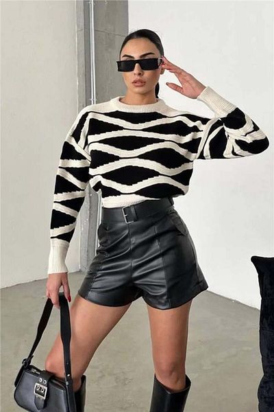 Fashion Friends Stone Patterned Sweater