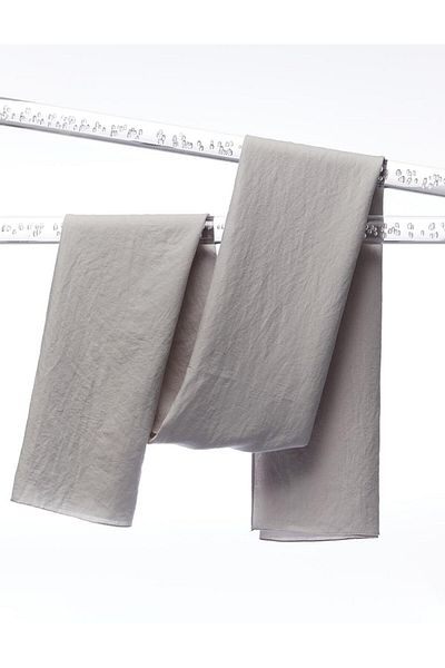 Kayra Μαλακό Krash Σκ scarf Γκρι