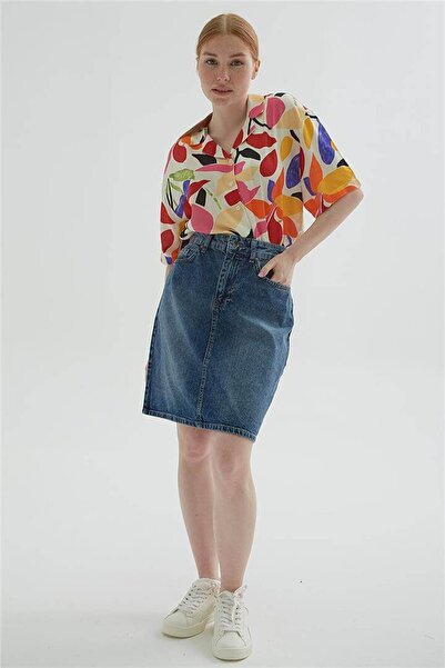 Fashion Friends Denim Etek Mavi