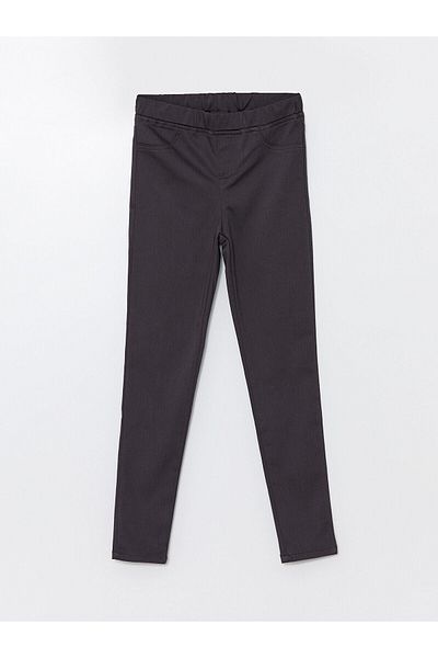 LC Waikiki Lw - Slim Fit Girl's Trousers with Elastic Waist