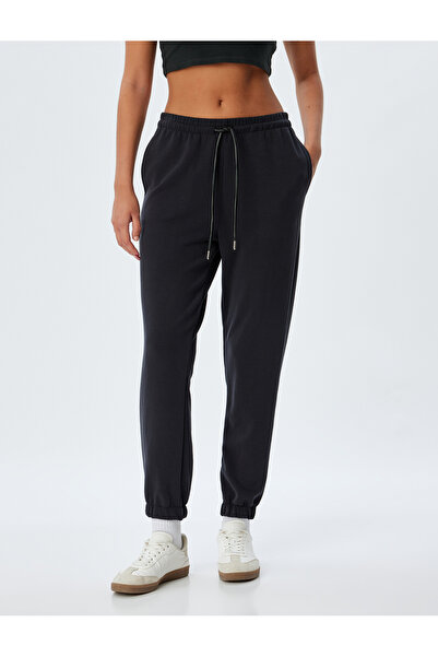 Koton Jogger Eşofman Altı Cepli Beli Bağlamalı