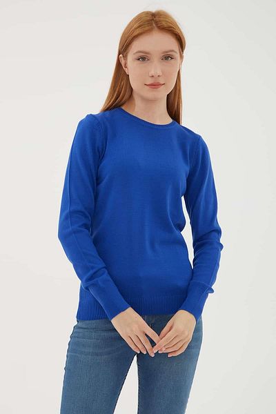 Fashion Friends Pulover colorat Saks cu decolteu