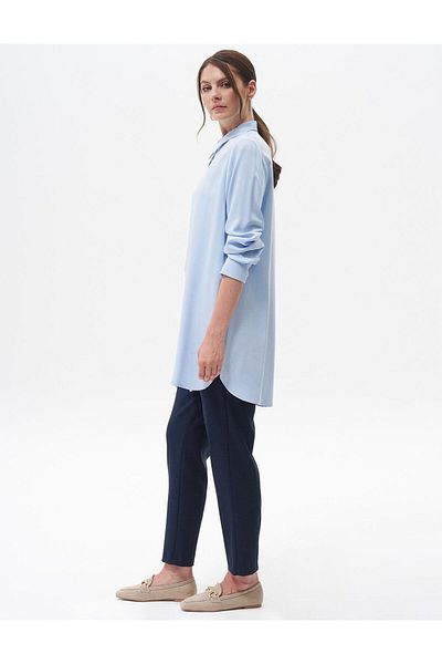 Kayra Ice Blue Paw Κρυφό Basic Tunic
