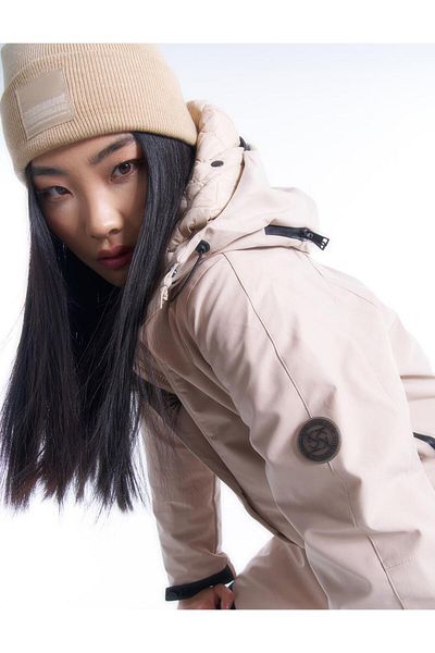Kayra 3-Piece Use Coat I Raincoat I Coat Beige