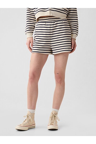 GAP Kadın Kırık Beyaz Vintage Soft Dolphin Şort