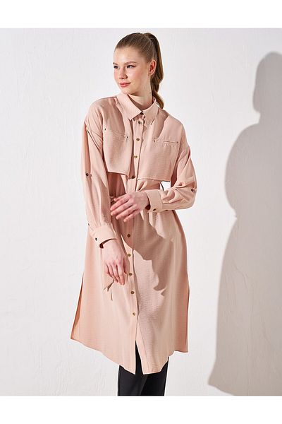 KYR Full Length Tunic - Adjustable Waist Belted and Puppy