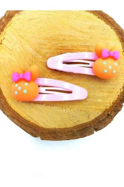 Monalisa Home Orange Color Figured Snap Children's Buckle