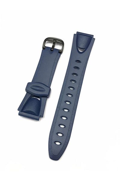 Casio W-732h-2a Navy Color Original Silicone Watch Band Strap