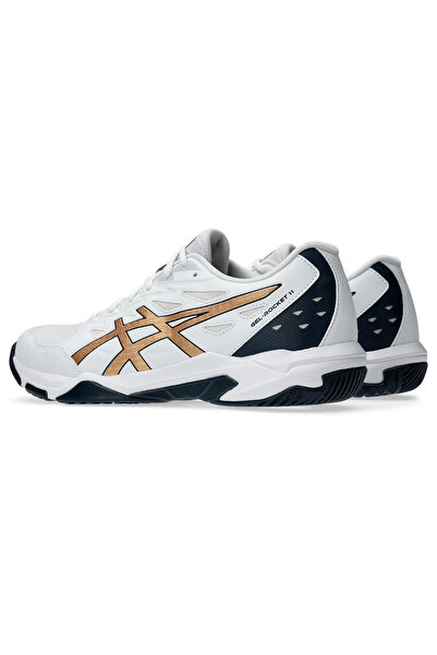 Asics GEL-ROCKET 11 Ανδρικά Κρεμ Παπούτσια Βόλεϊ 1071A091-103
