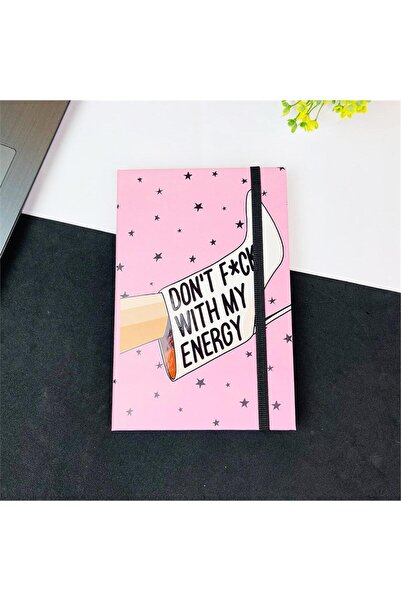 Piraye Gift Çizme Tasarımlı Lastikli Defter